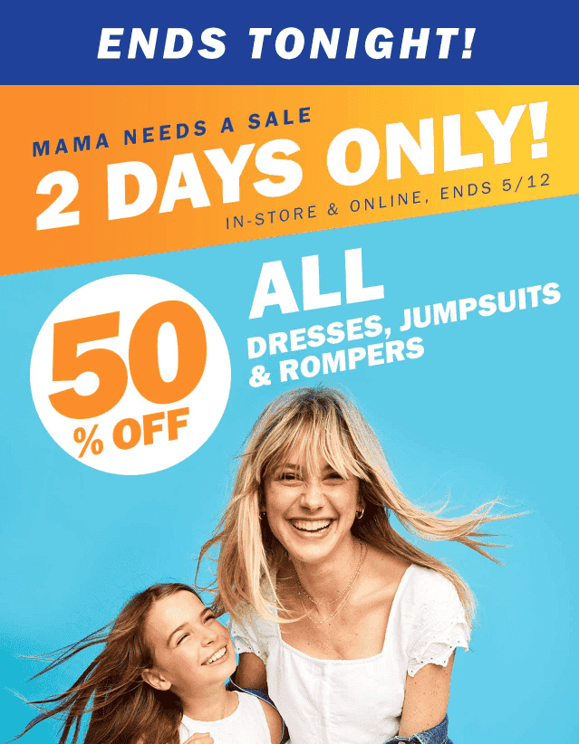 Best Practices for Mother's Day Email_Adding Info in the First Screen