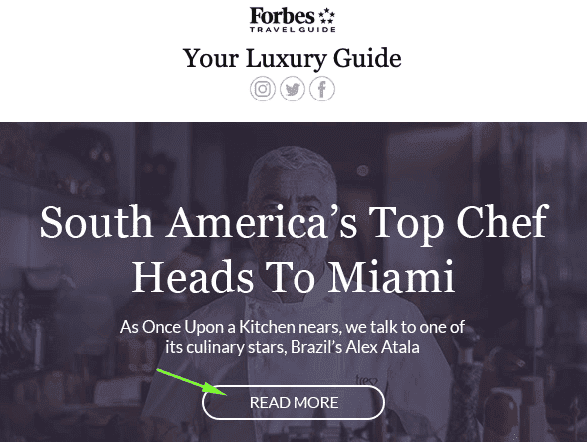 Banner with Image Over It