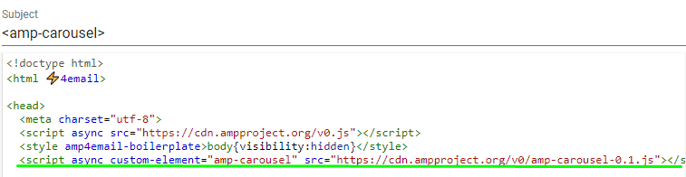 Stripo Building AMP Emails with Google Playground_Script